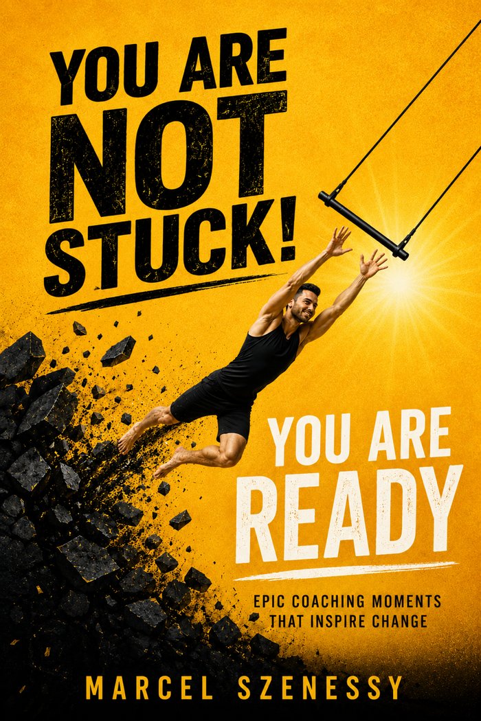 You Are Not Stuck. You Are Ready — second edition cover, after Book Launch Ready